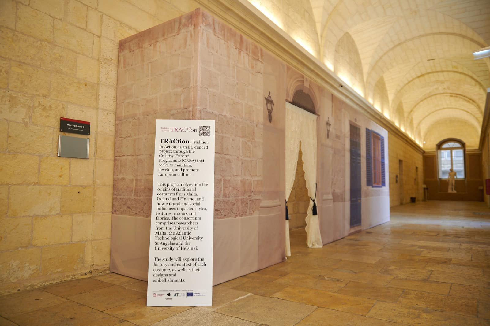 Read more about the article University of Malta – TRACtion Physical Exhibition – The Għonnella